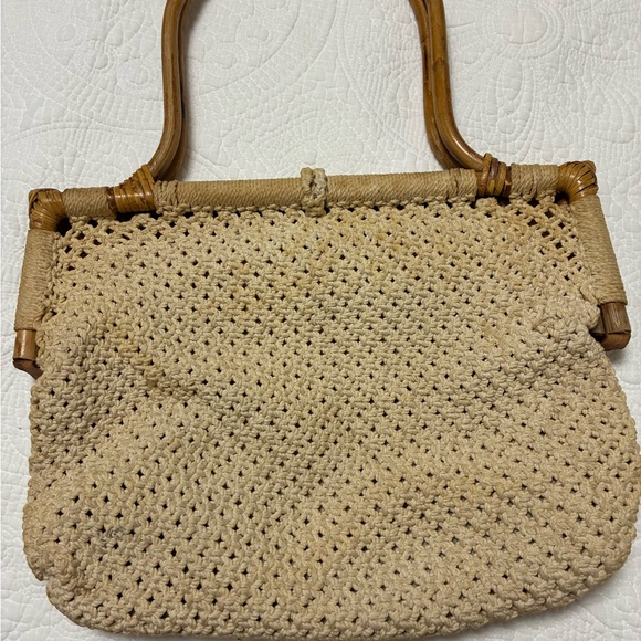 Hippy Chic macrame bag - Picture 2 of 6
